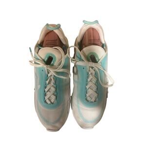 NIKE AIR MAX 2090 ATHLETIC SNEAKERS EUC IN AURORA GREEN WOMENS 8